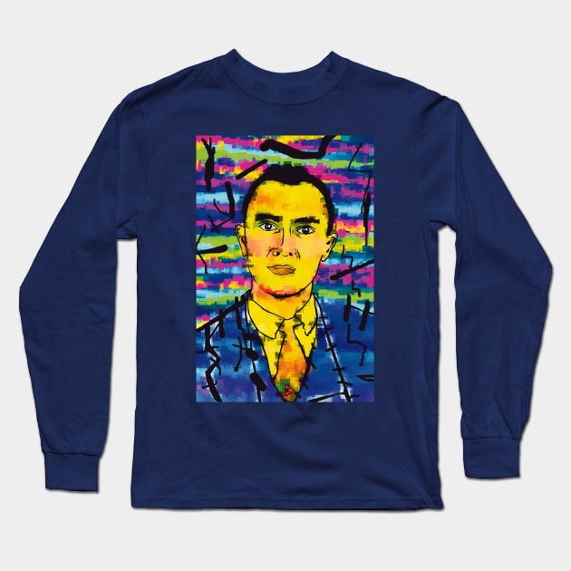 William Carlos Williams Long Sleeve T-Shirt by Exile Kings 